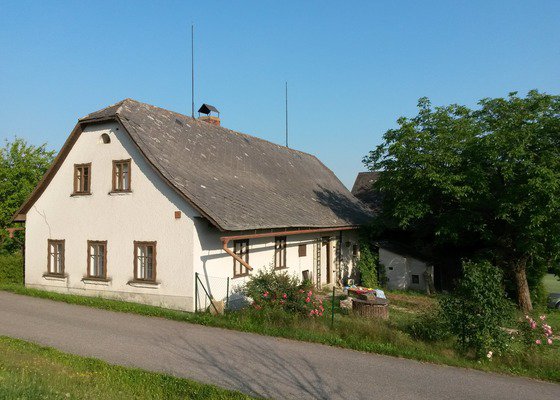 Renovace strechy na chalupe - stav před realizací