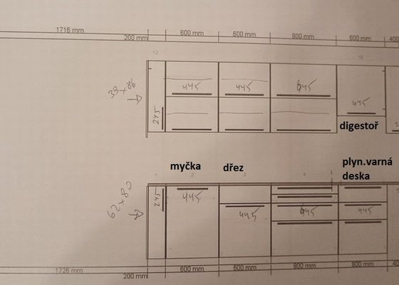 Montáž kuchyně IKEA v paneláku