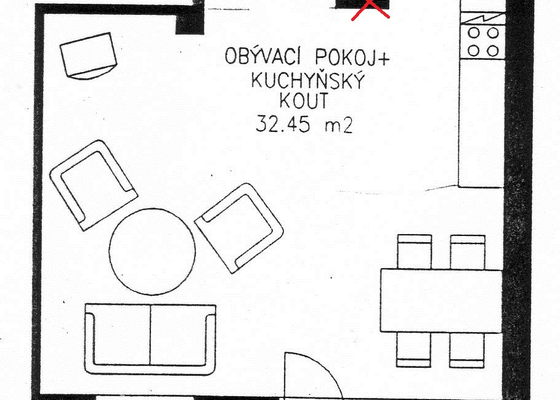 Drobné stavební a instalatérské úpravy kuchyně + malování