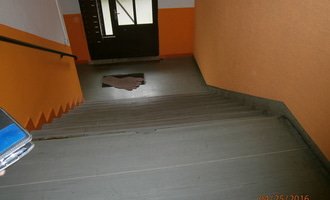 Renovace schodiště a zábradlí